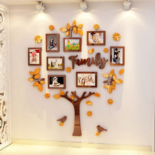 Family Tree Photo Frame Acrylic 3D Stereo Wall Sticker