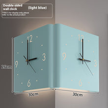 Double-sided Corner Household Minimalist Wall Lamp Clock